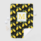 Naam Citrus Monogram Golfhanddoek (Insitu)