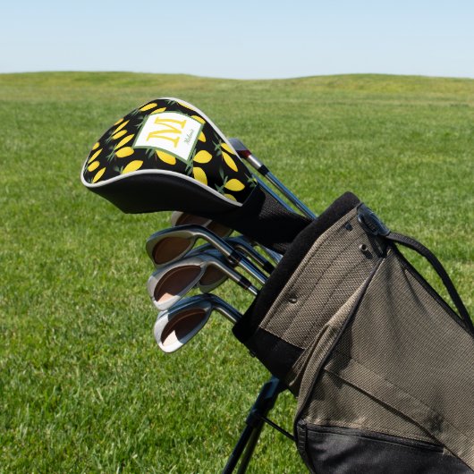 Naam Citrus Monogram Golfheadcover (Insitu)