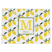 Naam Citrus Monogram Groot Cadeauzakje (Achterkant)