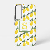Naam Citrus Monogram Samsung Galaxy Hoesje (Achterkant)