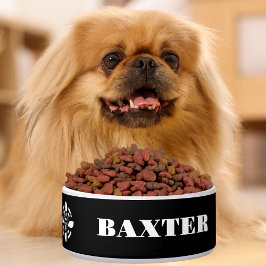 Naam & Co-Piloot Typografie, Schedel Piloot & Vlie Voerbakje