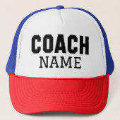 Naam coach trucker pet (Voorkant)
