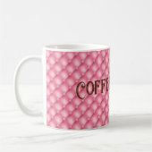 Naam, Coffee Queen, Pink Tufted Coffee Mok (Links)