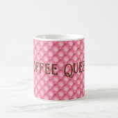 Naam, Coffee Queen, Roze Gepluimde Koffiemok (Center)