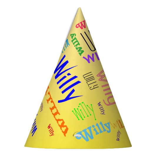 Naam Collage 🎁 Geweldig Word Cloud Fun Fab Feesthoedjes (Links)