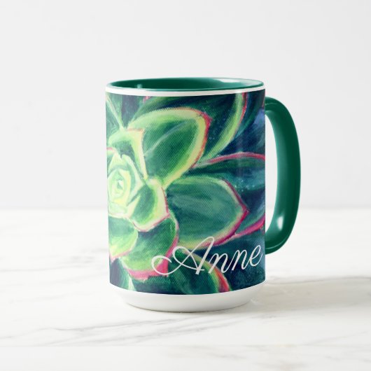 Naam Combo Mok Plant Schilderen (Voorkant rechts)