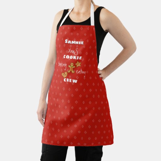 Naam - Cookie Bakken Eten Crew-Gingerbread Pals Schort (Insitu)