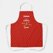 Naam - Cookie Bakken Eten Crew-Gingerbread Pals Schort (Voorkant)