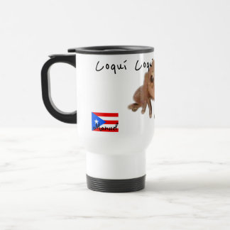 NAAM Coqui Puerto Rico Flag Reisbeker