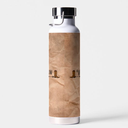 Naam Cowboy Boots Waterfles (Rechts)