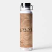 Naam Cowboy Boots Waterfles (Achterkant)