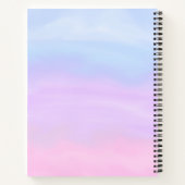 Naam Customization Unicorn Notitieboek (Achterkant)