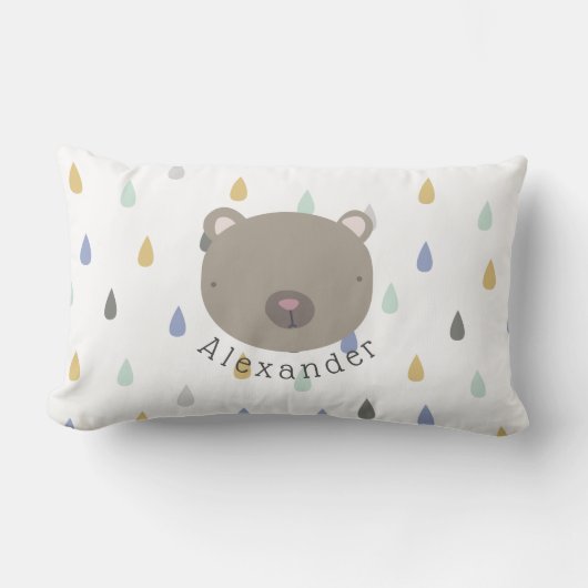  naam Cute Beer Kussen (Voorkant)