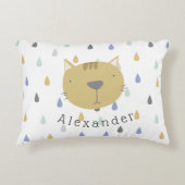  naam Cute Cat Accent Kussen (Voorkant)