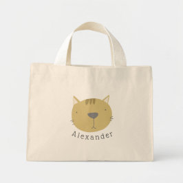 naam Cute Cat Mini Tote Bag