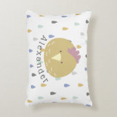 naam Cute Chick Accent Kussen (Voorkant(Verticaal))