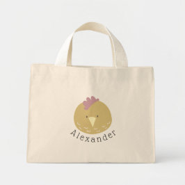  naam Cute Chick Mini Tote Bag