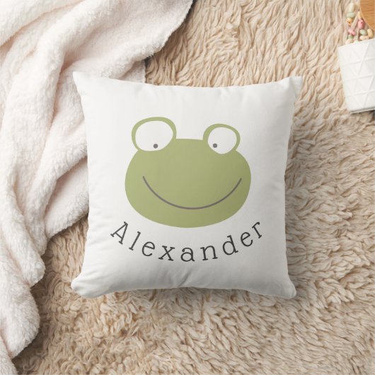 naam Cute Frog Kussen (Deken)