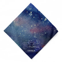  naam Cute Navy Blue Merry Kerstmis