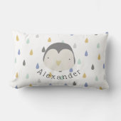 naam Cute Penguin Kussen (Voorkant)