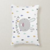naam Cute Rabbit Accent Kussen (Voorkant(Verticaal))