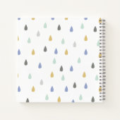 naam Cute Rabbit Notitieboek (Achterkant)