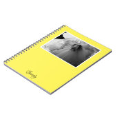 Naam Daffodil Black en White Photography Notitieboek (Linkerzijde)