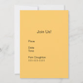 Naam Dag in opslagruimte Kaart (Achterkant)