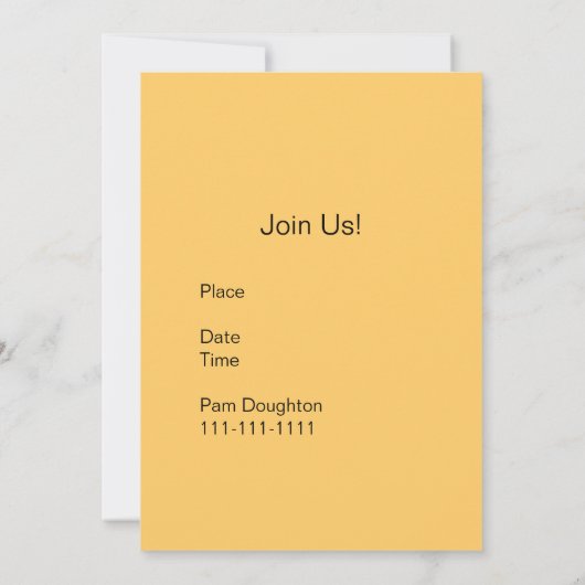 Naam Dag in opslagruimte Kaart (Achterkant)