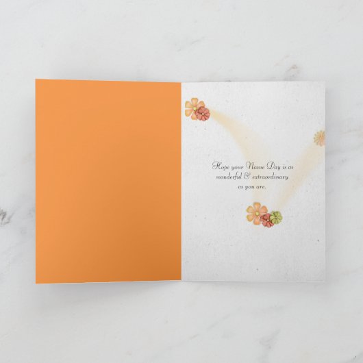 Naam Dag vlinder op elektronisch tablet Kaart (Binnen)