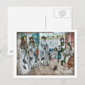 Naam Dag voor Karin 1899 Briefkaart (Voorkant / Achterkant)