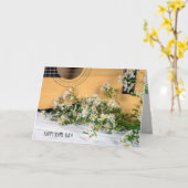 Naam Daggitaar met wilde bloemen Kaart (Gele Bloem)