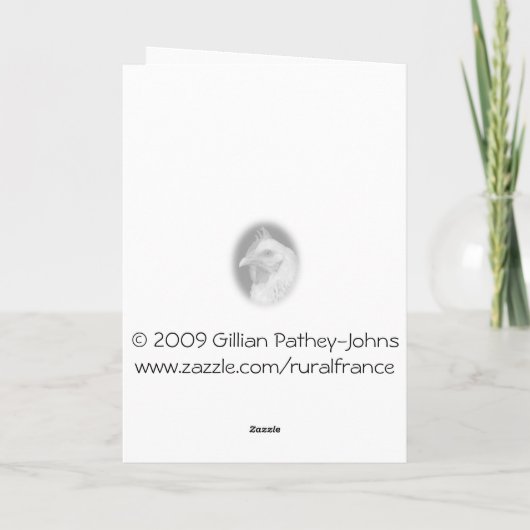 Naam Dagkaart in het Tsjechisch Kaart (Achterkant)