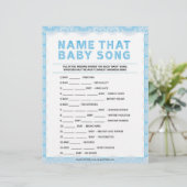 Naam dat Baby Song [Luxury Lace [Blue]] Briefhoofd (Staand voorkant)