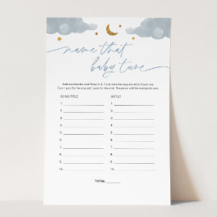 Naam dat Baby Tune Twinkle Star Baby shower Game