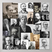 Naam dat het Historische Poster van het Cijfer (Voorkant)