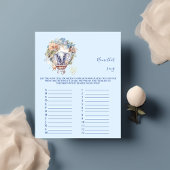 Naam dat nummer Baby shower Game