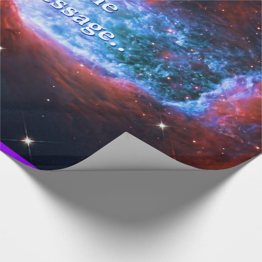 Naam, de Zwan, Constellation Cygnus space afbeeldi Cadeaupapier (Hoek)