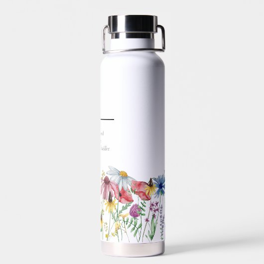 Naam Definitie met Modern Wilde Band Waterfles (Achterkant)