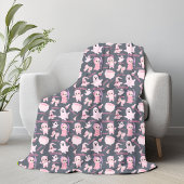 Naam Deken Roze Schattige Halloween