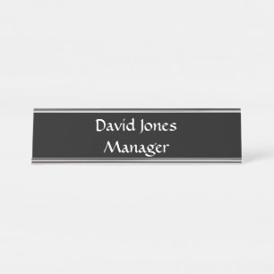 Naam Desk Bord Bureau Naambordje