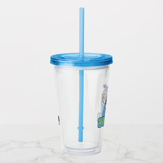 Naam Dexter Grafisch Acryl Drinkbeker (Rechts)