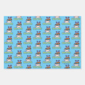 Naam Dexter Grafisch Inpakpapier Vel (Voorkant 3)