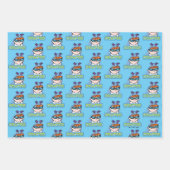 Naam Dexter Grafisch Inpakpapier Vel (Voorkant 2)