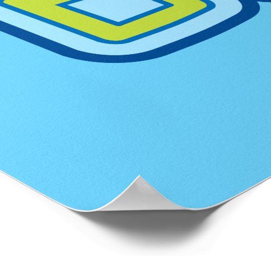 Naam Dexter Grafisch Poster (Hoek)