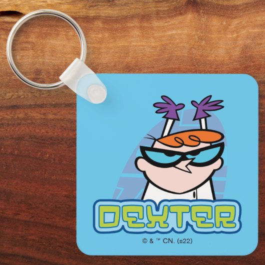 Naam Dexter Grafisch Sleutelhanger (Voorkant)