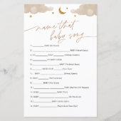 Naam die Baby Song Game Twinkle Little Star (Voorkant)