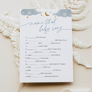 Naam die Baby Song Game Twinkle Little Star Kaart