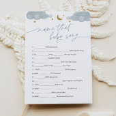 Naam die Baby Song Game Twinkle Little Star Kaart