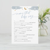 Naam die Baby Song Game Twinkle Little Star Kaart (Staand voorkant)